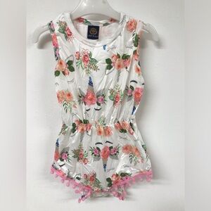 Little Girl Toddler Infant Unicorn Easter Birthday Graduation Flower Girl Onesie